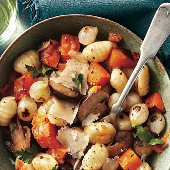 WINTER VEGETABLES AND GNOCCHI - Recipe photo by rebeca27