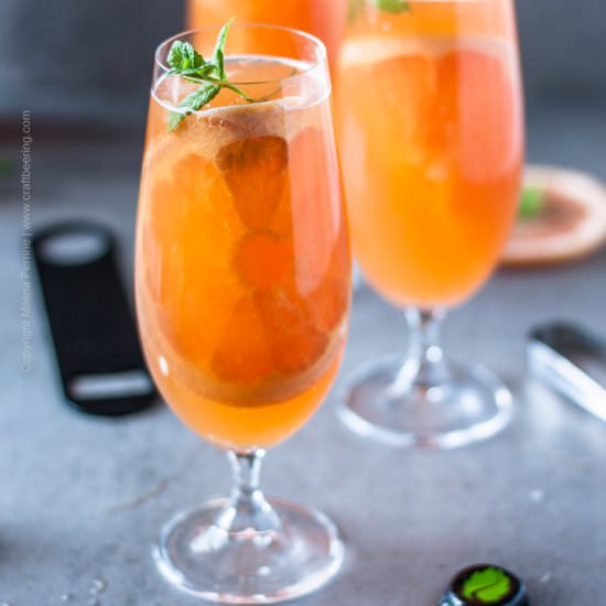 Grapefruit Shandy - Recipe photo by Craft Beering