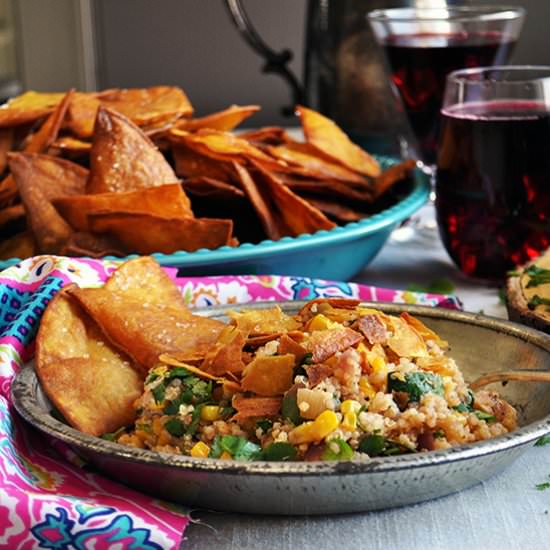 Southwest Quinoa Salad - Recipe photo by A Little and A Lot