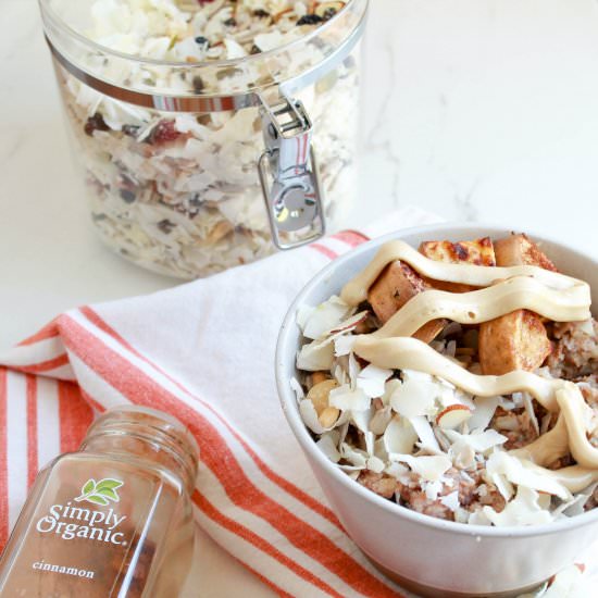 Paleo Cauliflower Oatmeal - Recipe photo by losingitwithmelissa