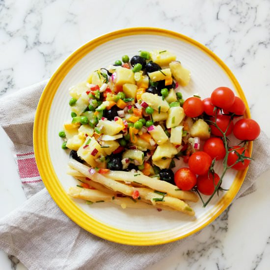 Fresh Potato Salad With Vinaigrette - Recipe photo by silviamagda