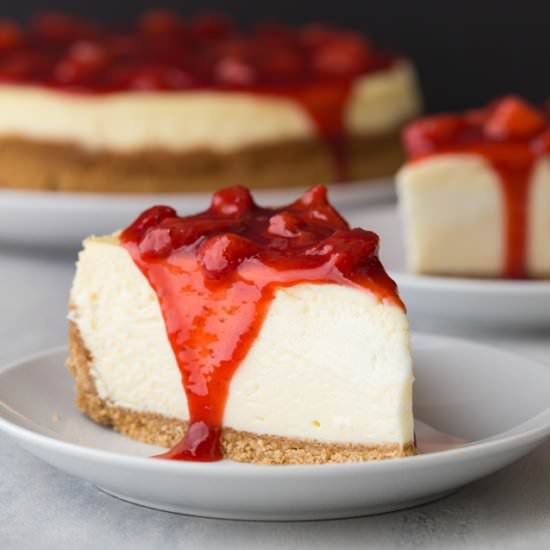 Strawberry Cheesecake - Recipe photo by IntrovertBaker