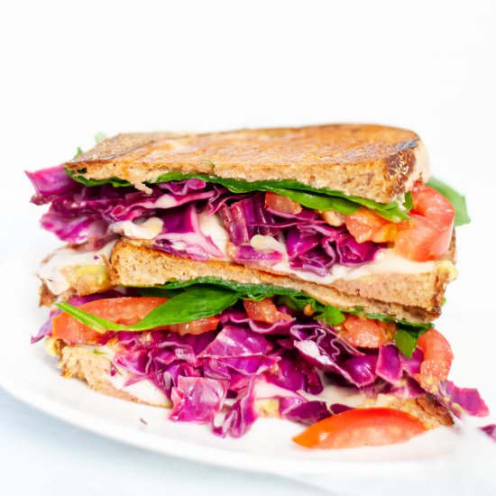 Veggie Reuben - Recipe photo by cozypeachkitchen