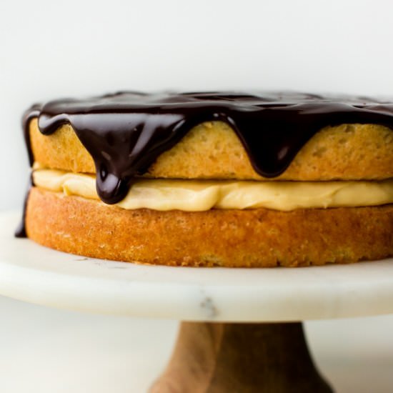 Boston Cream Pie - Recipe photo by sallysbakingaddiction