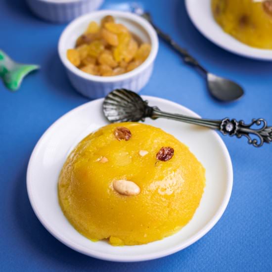 Pineapple Kesari - Recipe photo by Abi Guna