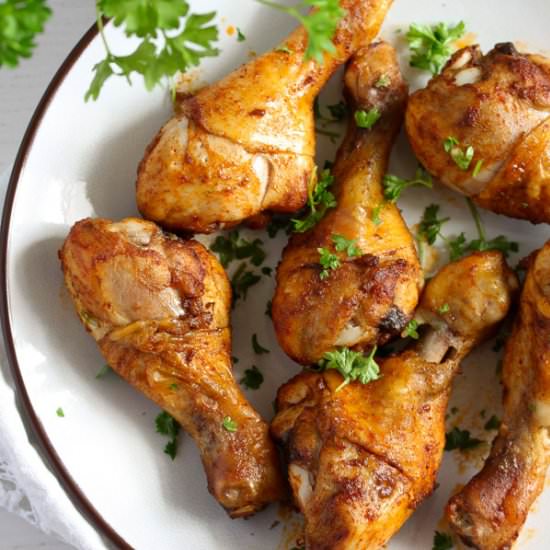 Baked Chicken Drumsticks - Recipe photo by adinutza