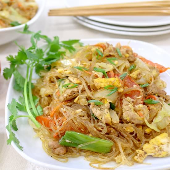 Stir Fry Glass Noodle - Recipe photo by Spoon Fork Heart