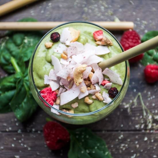 The green super smoothie - Recipe photo by Caroline_Vass
