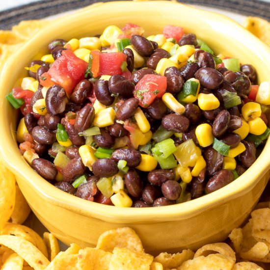 Black Bean and Corn Salsa - Recipe photo by thereciperevival