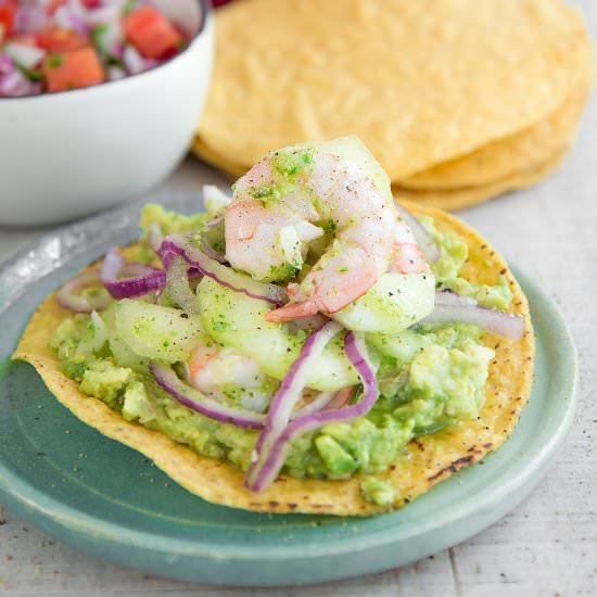 AGUACHILE – Mexican shrimp salad - Recipe photo by Philosokitchen