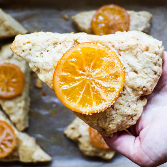 Vegan Lemon Scones - Recipe photo by ShortGirlTallOrder
