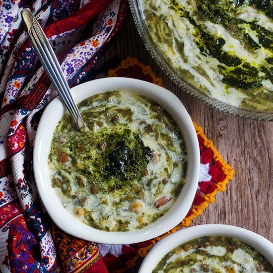 Ash Reshteh (Persian Noodle Soup) - Recipe photo by unicorns in the kitchen