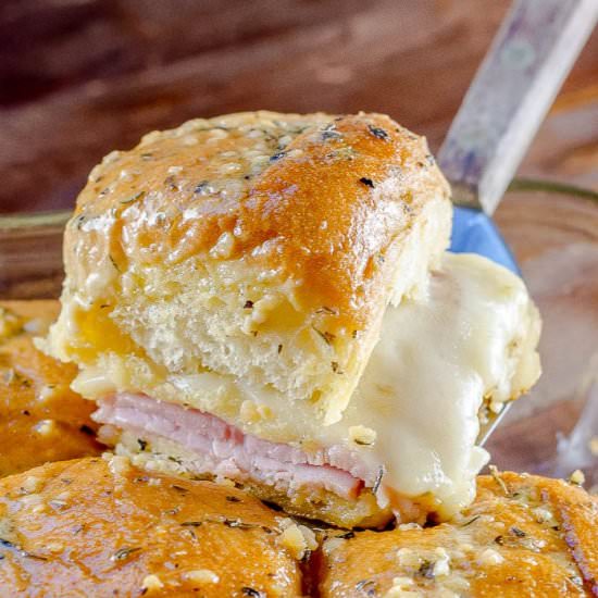 Ham and Swiss Sliders - Recipe photo by Flavor Mosaic