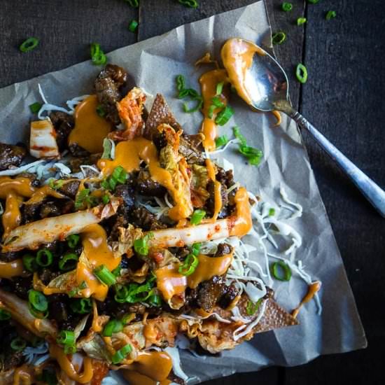 Korean Beef Nachos - Recipe photo by Went Here 8 This