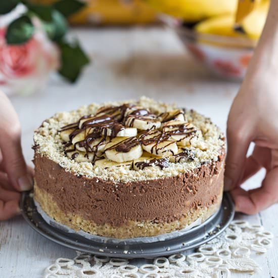 Chocolate Banana Cheesecake - Recipe photo by daniscookings