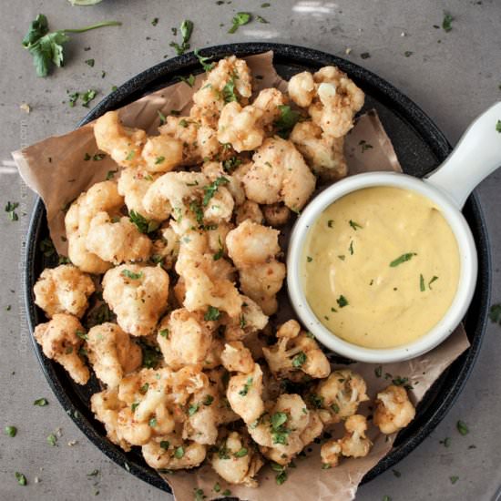 Fried Cauliflower Bites - Recipe photo by Craft Beering