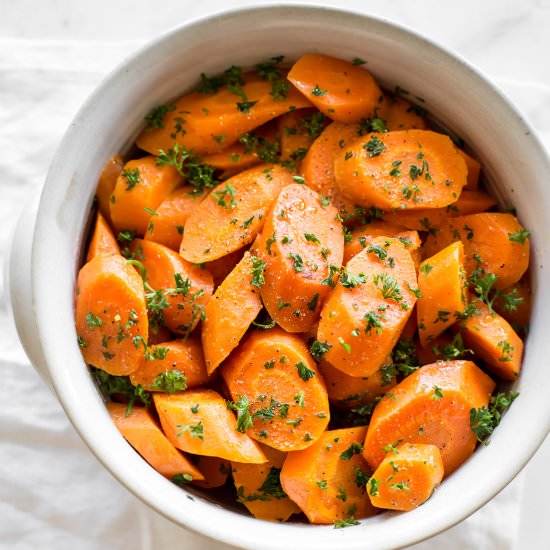 Instant Pot Honey Butter Carrots - Recipe photo by saltandlavender