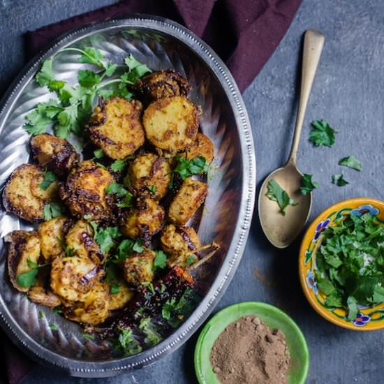 Sukhi Arbi - Recipe photo by PlayfulCooking