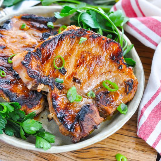 Country Pride Pork Chop Marinade - Recipe photo by The Seasoned Mom