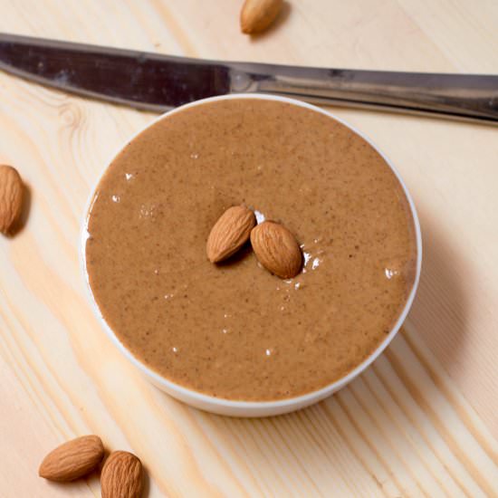Homemade Almond Butter - Recipe photo by Bakealish