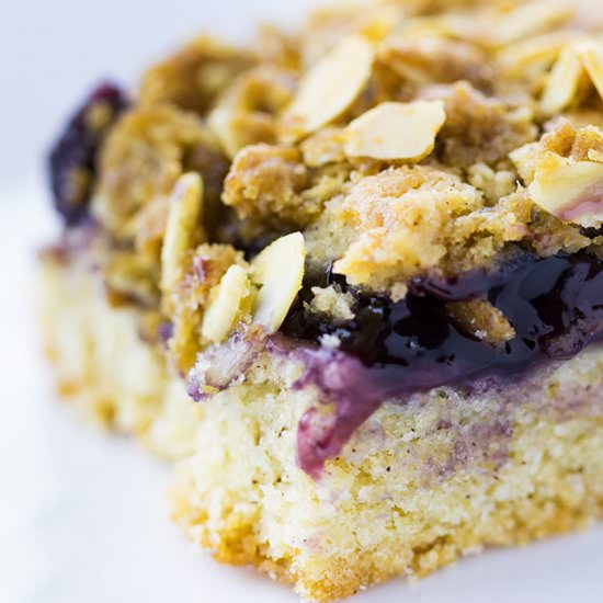 Blueberry Pie Bars - Recipe photo by theunlikelybaker