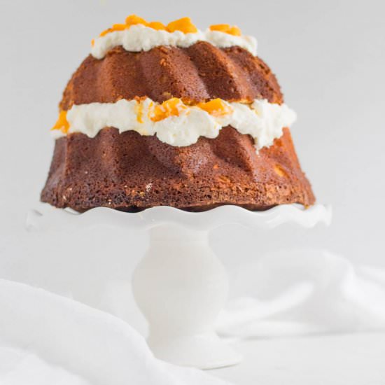 Mango Puree Pound Cake - Recipe photo by OneSarcasticBaker