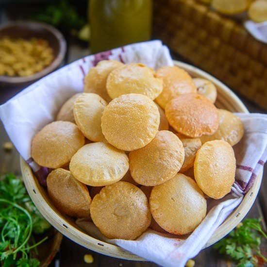 Golgappa - Recipe photo by Whiskaffair
