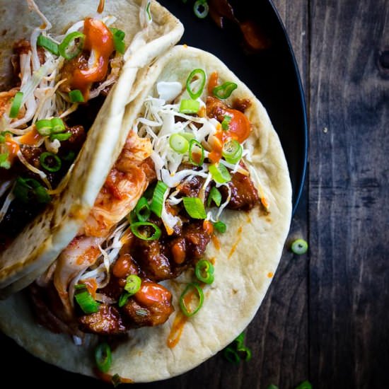 Spicy Pork Bulgolgi Tacos - Recipe photo by Went Here 8 This