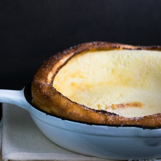 Dutch Baby Pancake - Recipe photo by travelcooktell