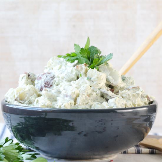 Creamy Dill Potato Salad - Recipe photo by missinthekitchen