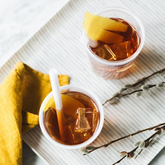 Elderflower & Black Tea Vodka - Recipe photo by jojotastic