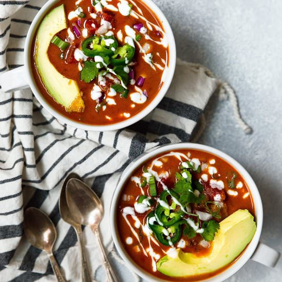 Whole30 Taco Soup - Recipe photo by andrewcooks
