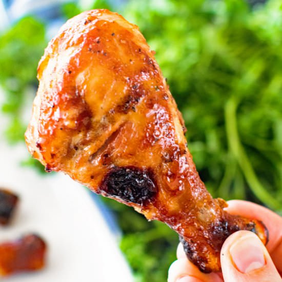 Grilled Ranch Chicken Drumsticks - Recipe photo by gimmesomegrilling