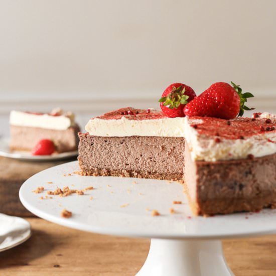 Strawberry Cheesecake - Recipe photo by fromthelarder