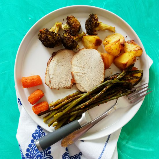 SHEET PAN DINNER - Recipe photo by silviamagda