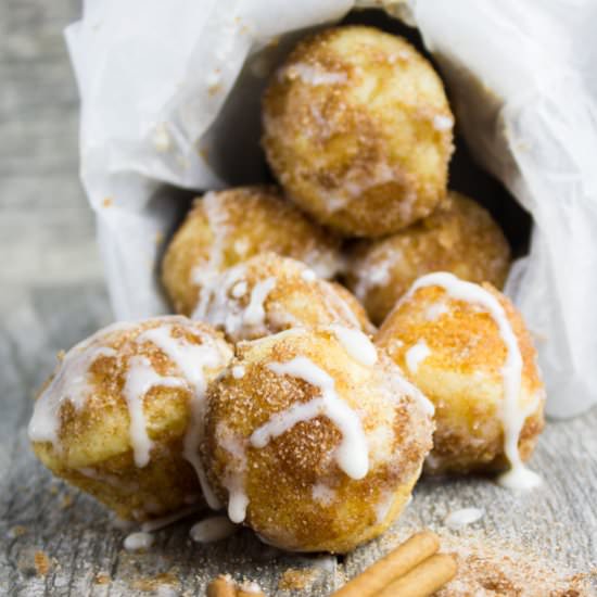 Baked Donut Holes - Recipe photo by two.purple.figs