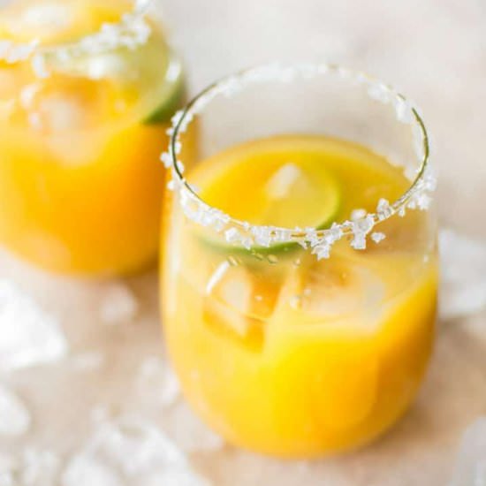 Easy Mango Margarita Recipe - Recipe photo by saltandlavender