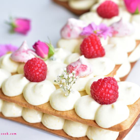 Number cake – lemon cream tart - Recipe photo by everyday-delicious.com