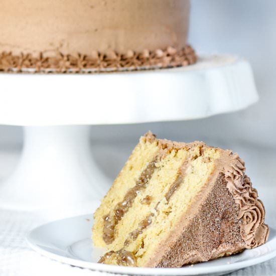Churro Cake - Recipe photo by SugarSpicesLife