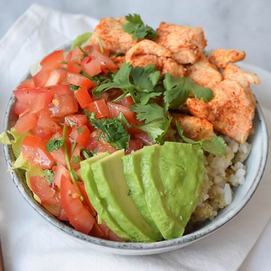 Mexican quinoa salad - Recipe photo by karlijn2