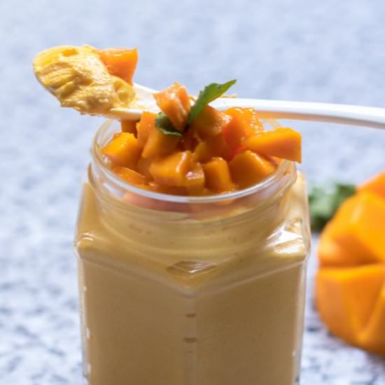 Mango Cheesecake Jars - Recipe photo by Bakealish