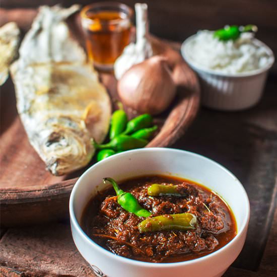 Nona Ilish Bhorta - Recipe photo by Debjanir Rannaghar