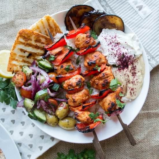 Turkish Chicken Shish Kebabs - Recipe photo by kayskitchen