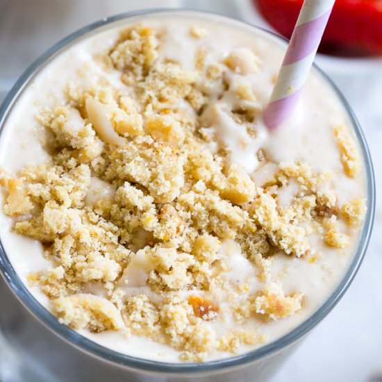 Vanilla Cheesecake Smoothie - Recipe photo by paleorunningmomma