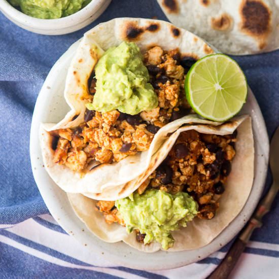 Pressure Cooker Adobo Sofritas Taco - Recipe photo by kitschen_cat