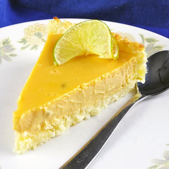 Gluten-Free Key Lime Pie - Recipe photo by tastyglutenfreecooking