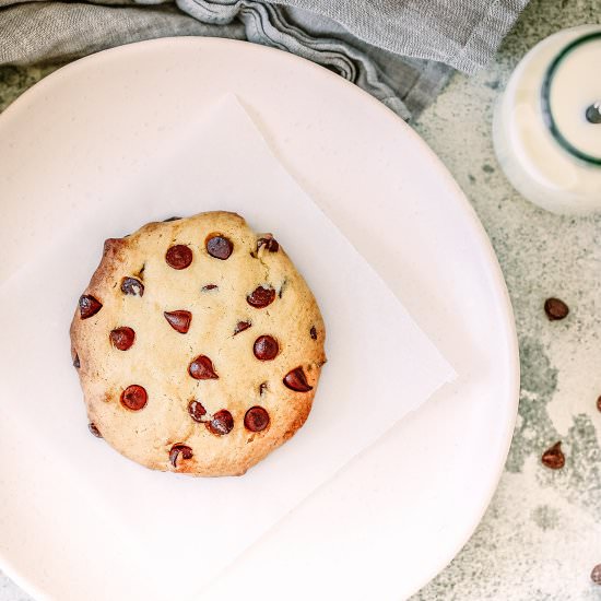 Choc-Chip Cookie for One - Recipe photo by You Totally Got This