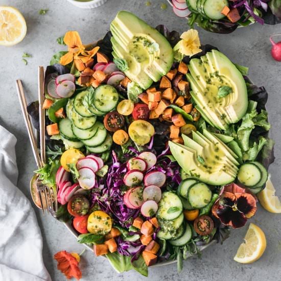 Farmers Market Salad - Recipe photo by Spices in my DNA
