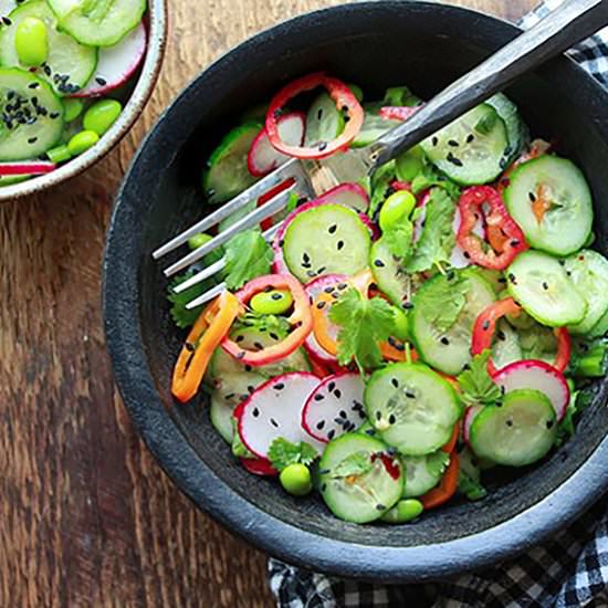 Asian Cucumber Salad - Recipe photo by asiancaucasian
