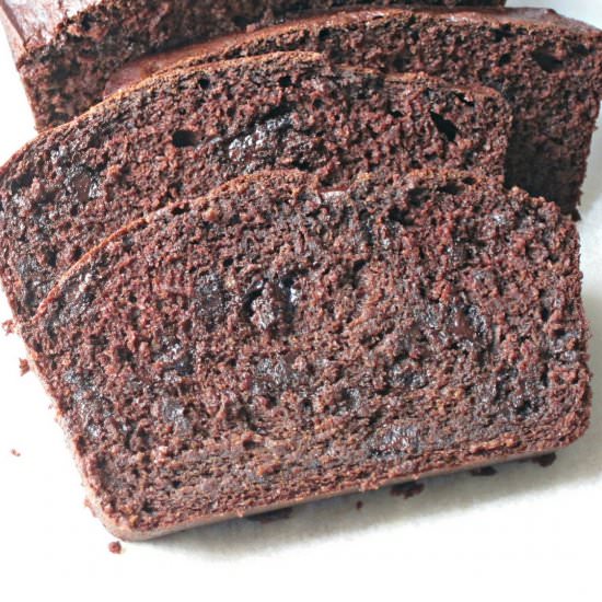 Chocolate Banana Bread - Recipe photo by craftyforhome
